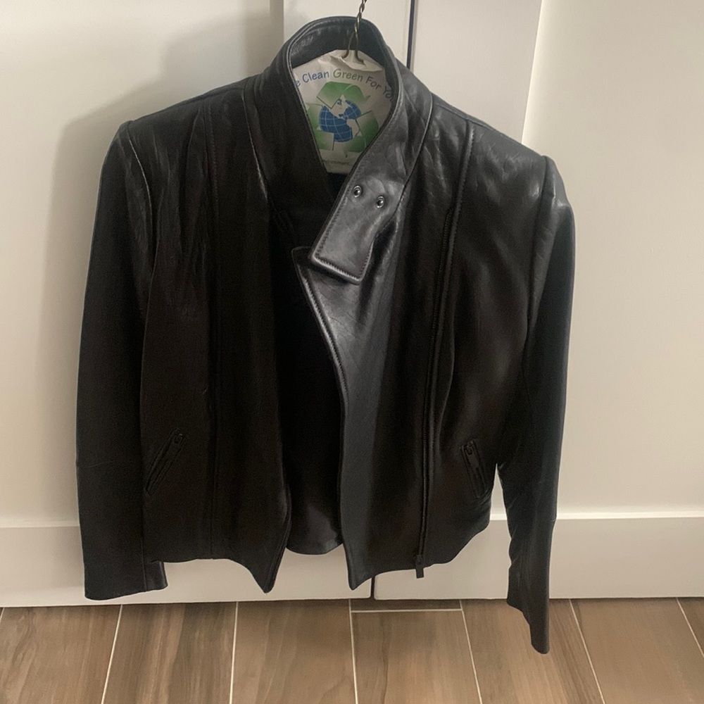 Halogen Leather Women’s Jacket